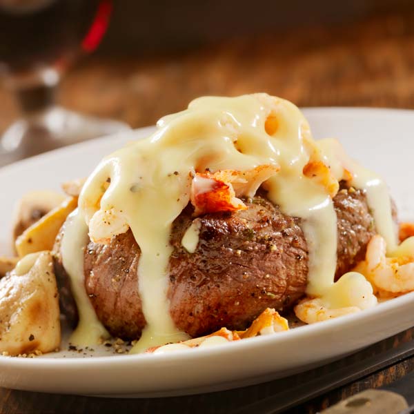 potato with mac and cheese